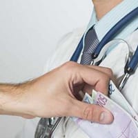 Medic reținut pentru șpaga primită de la un pacient. Cât i-a cerut pentru eliberarea unui document