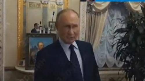 Prima filmare din apartamentul personal al lui Vladimir Putin de la Kremlin: Aici mi am petrecut nopțile în ultimii 3 ani
