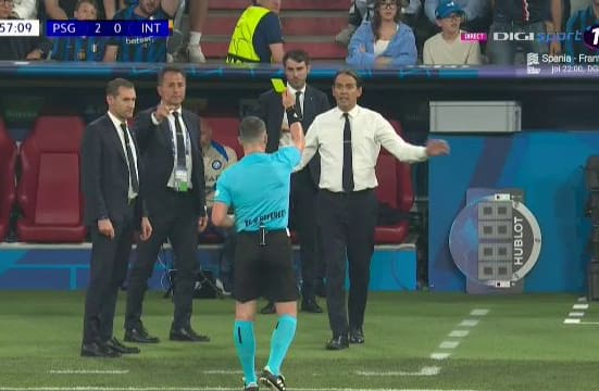 Istvan Kovacs i-a dat ”galben” lui Simone Inzaghi! Ce semn i-a arătat antrenorul lui Inter Milano