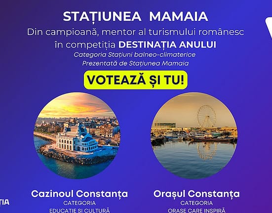 Destinația Anului 2025: Mamaia, de la „regina litoralului” la mentor al turismului românesc. Cazinoul din Constanța intră în competiție