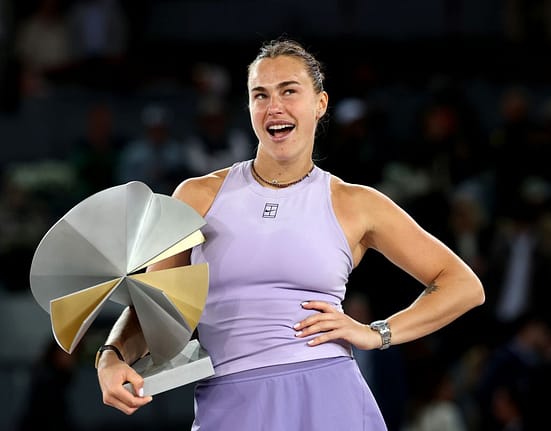 Aryna Sabalenka, al treilea trofeu la Madrid