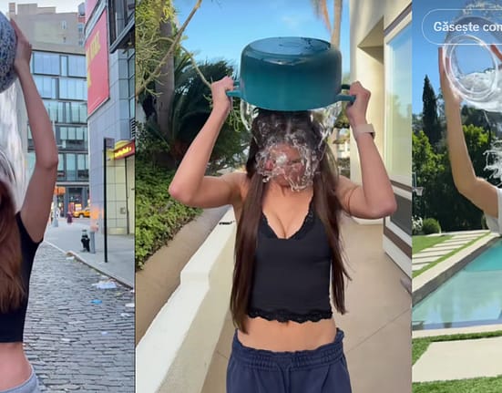 Ice Bucket Challenge revine pe rețelele sociale, 11 ani mai târziu. Influencerii luptă pentru sănătatea mintală