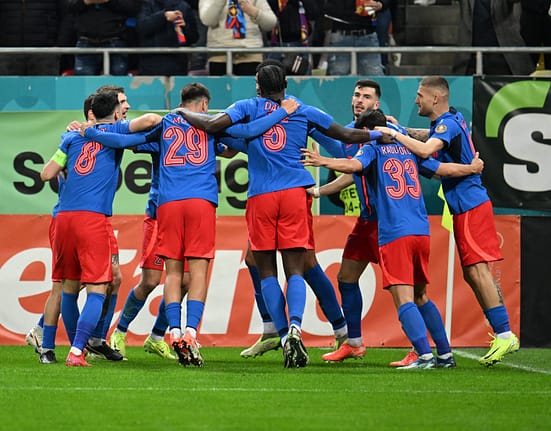 SuperLiga: La o zi după ce a câştigat titlul, FCSB a învins cu 2-0 Universitatea Cluj