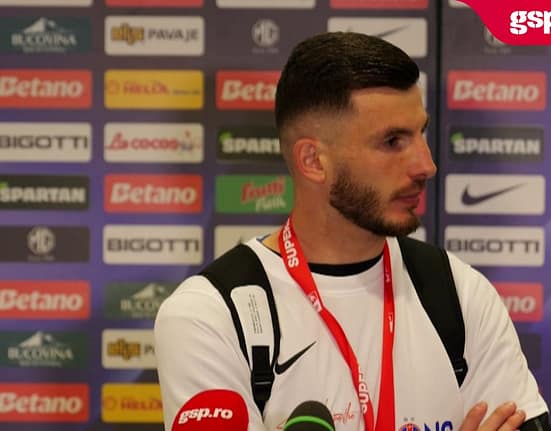 Mihai Popescu, la finalul partidei dintre FCSB și Univ. Craiova: „Așteptăm Barcelona și orice echipă mare”