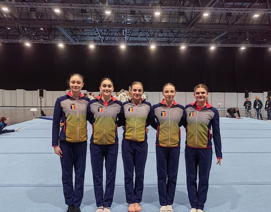 Echipa feminină a României s-a clasat pe locul 4 la Campionatele Europene de Gimnastică din Leipzig » Ana Bărbosu, în 3 finale