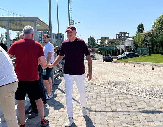 Dan Șucu, prezent la finala Supercupei României U16 între Rapid și U Cluj