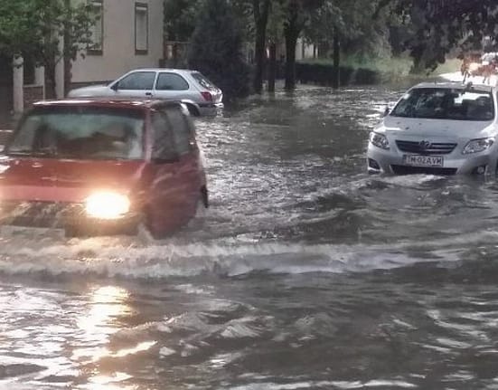 Apa Nova, despre ploaia din Capitală: Eveniment care se întâmplă o dată la 100 de ani