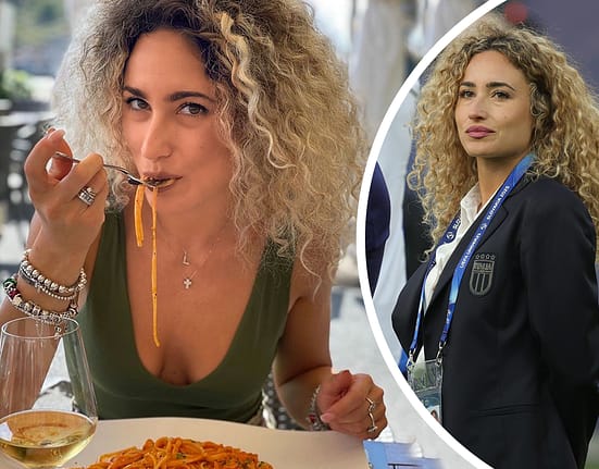 Italia a venit cu nutriționistul la meciul contra României Under 21 » Cine este Maria Luisa, apariția misterioasă din staff-ul Squadra Azzurra