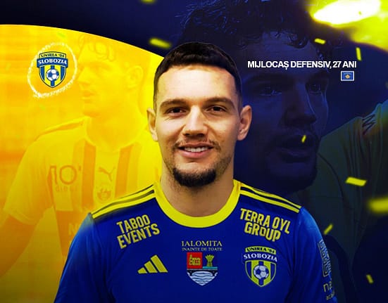 Încă un kosovar în SuperLiga. Fotbalistul transferat de Unirea Slobozia