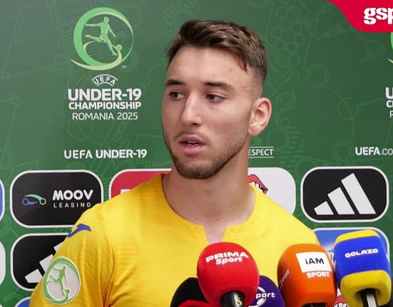 Luca Szimionaș, mijlocașul României U19, despre meciul cu Olanda din această seară: „Au avut mai multe ocazii, putem spune că au jucat mai bine”