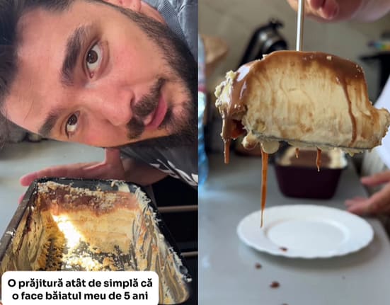 Desertul viral pe care îl poate face chiar și un copil de 5 ani