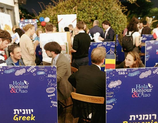 ICR Tel Aviv la Ziua Europeană a Limbilor: limbajul ca punte între culturi