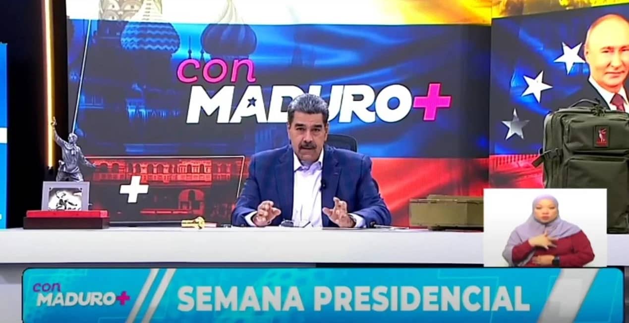 Nicolas Maduro s-a dezlănţuit împotriva Ucrainei şi liderilor UE. Foto: captură video