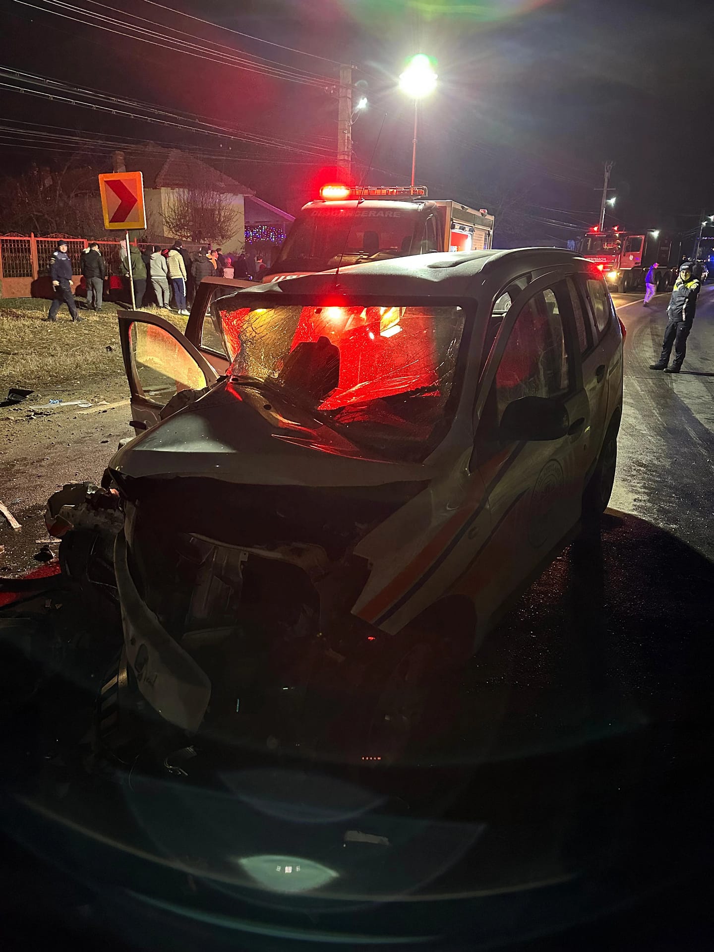Primarul locallității Grădinari se afla în dreapta șoferului FOTO: arhiva/martor