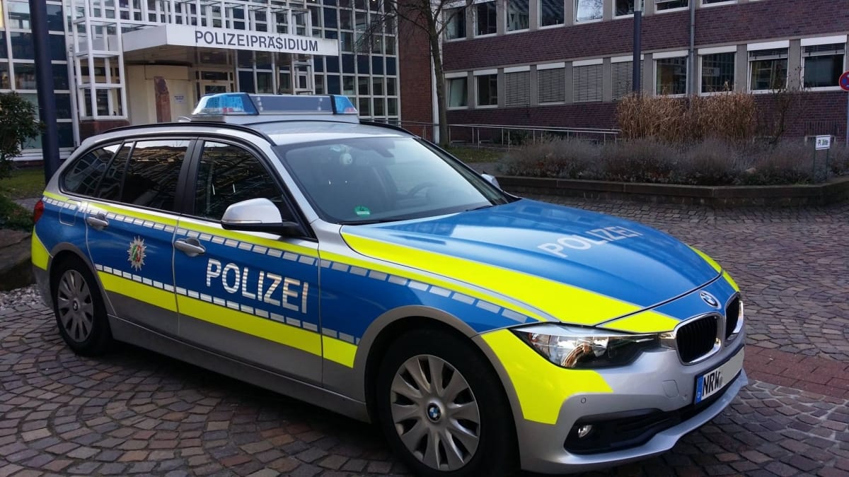 Polizei, masina politie germania