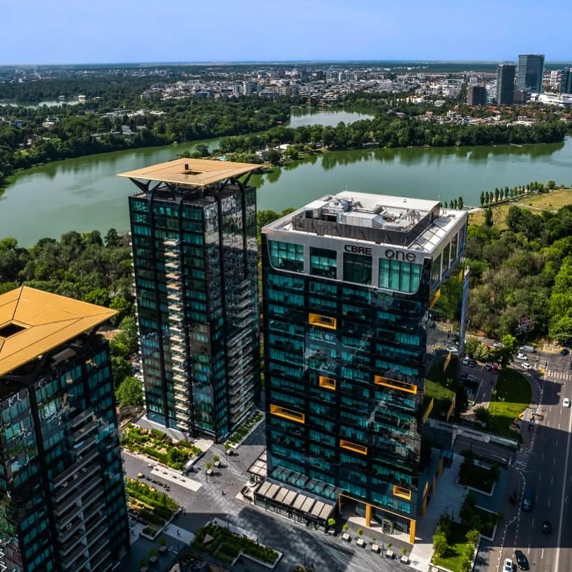 Cea mai scumpă clădire de birouri din România FOTO: FB