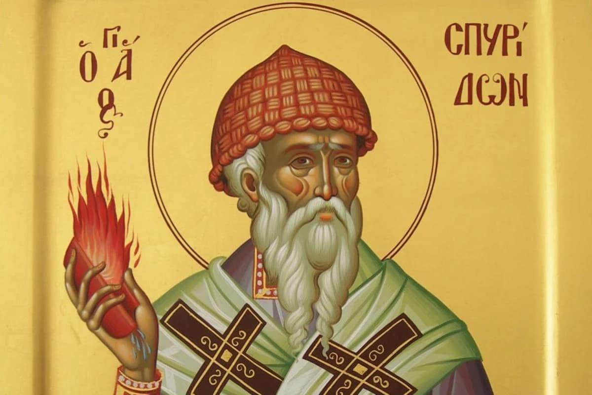 Sfântul Spiridon. Sursa: Wikipedia.
